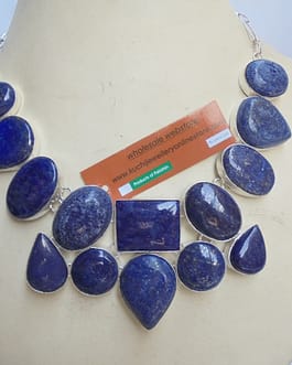 Original Lapiz Lazuli Stone Necklace-IN