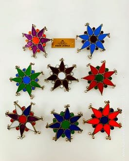 Big Star Multi Color Tradtional Ring
