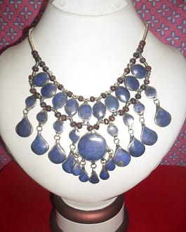 Lapis Lazuli Kuchi Tribal necklace
