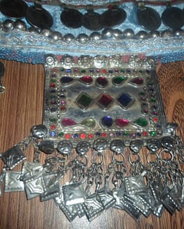 Afghani Belly Dance Belt with Antique Parts
