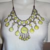 Jade Stone 3 Lines necklace